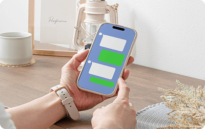 スマートフォンで決済するイメージ
